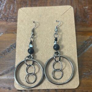 Elegant Silver Hoop Earrings